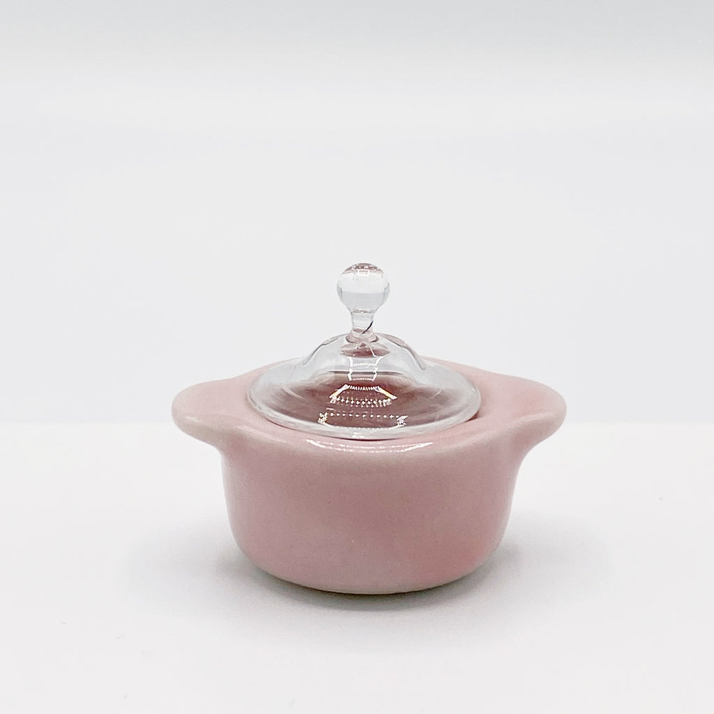 Pink Crock For Dollhouse - Life In A Dollhouse