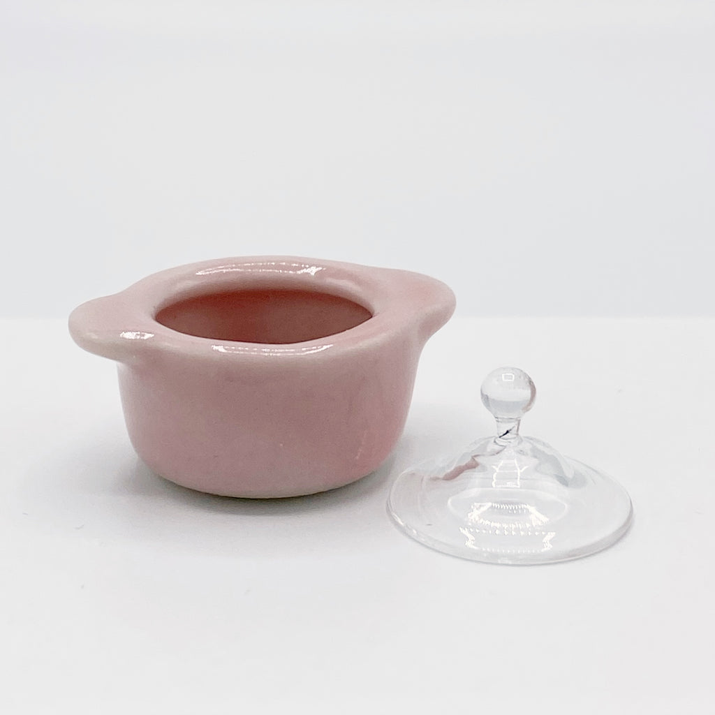 Pink Crock For Dollhouse - Life In A Dollhouse
