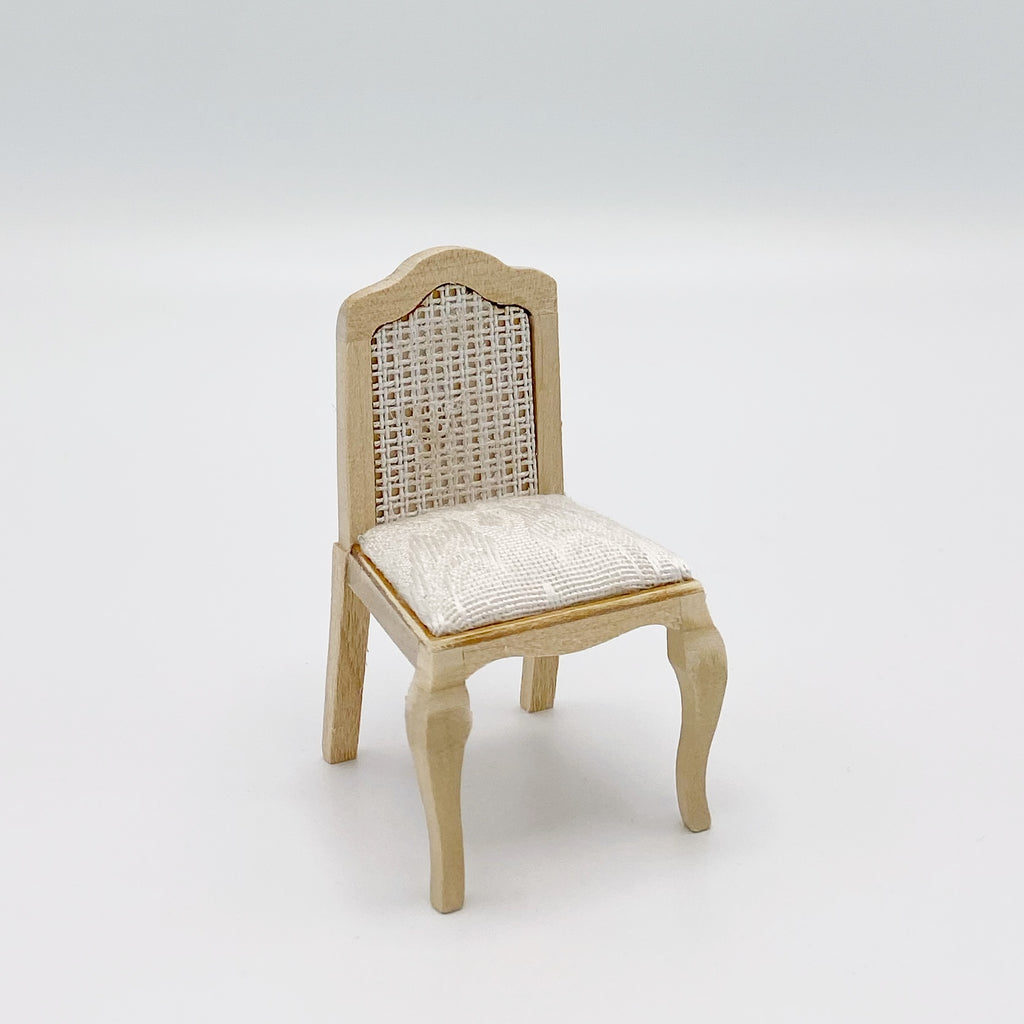French Style Chair For Dollhouse - Life In A Dollhouse