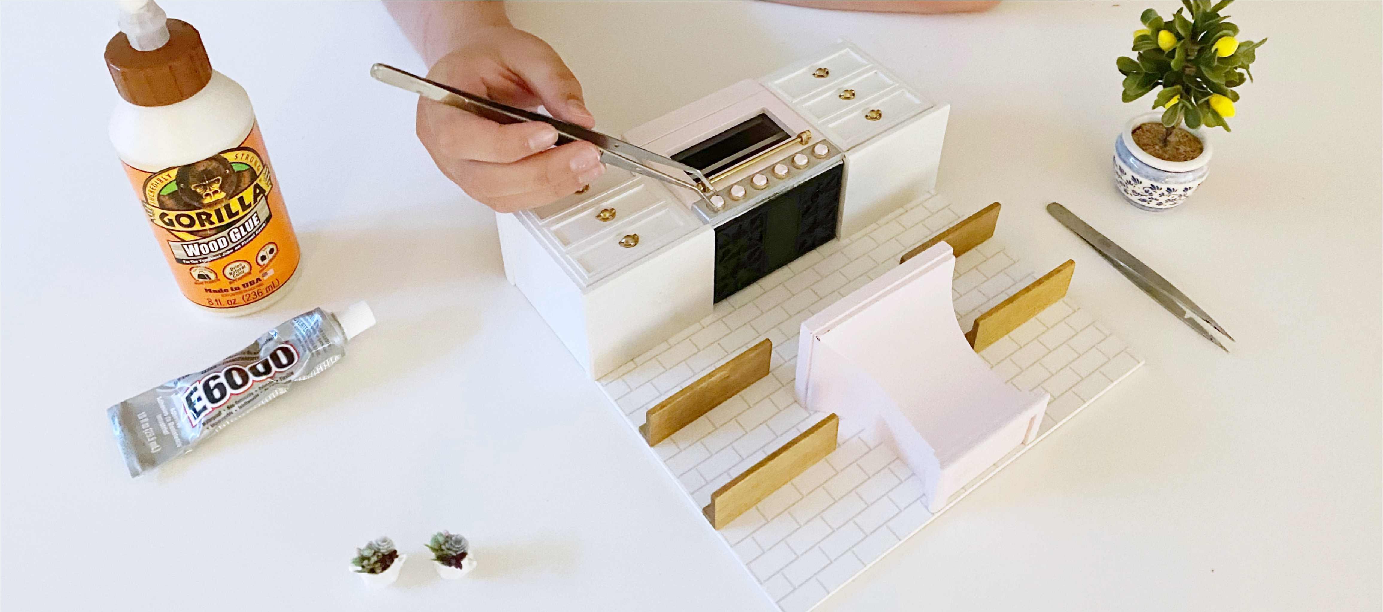 Diy best sale dollhouse accessories