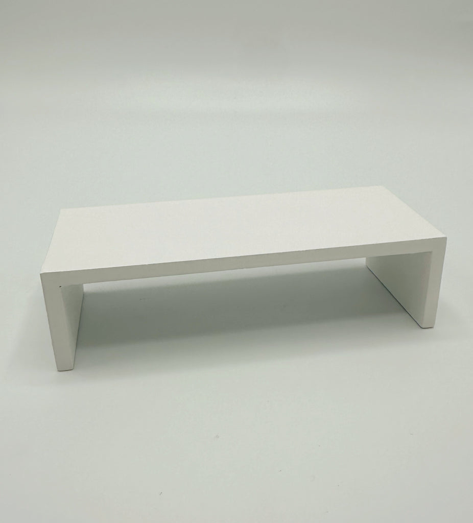 White Coffee Table For Dollhouse