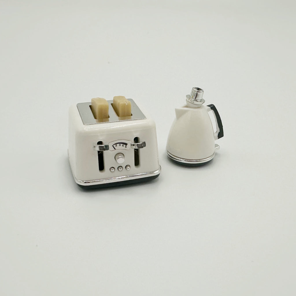 Toaster and Coffee Pot For Dollhouse