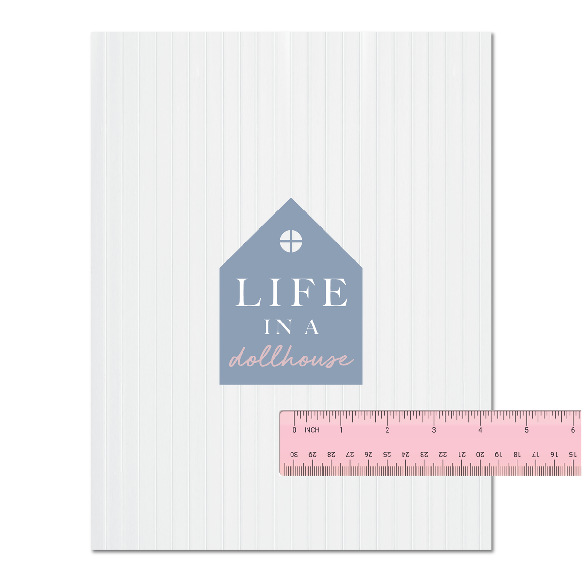White Beadboard Printable Sheet 1:12 Scale for Dollhouse - DIGITAL DOW ...