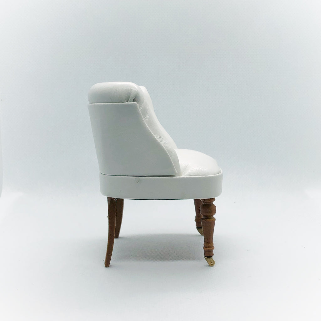 Cream Bijoux Chair For Dollhouse - Life In A Dollhouse