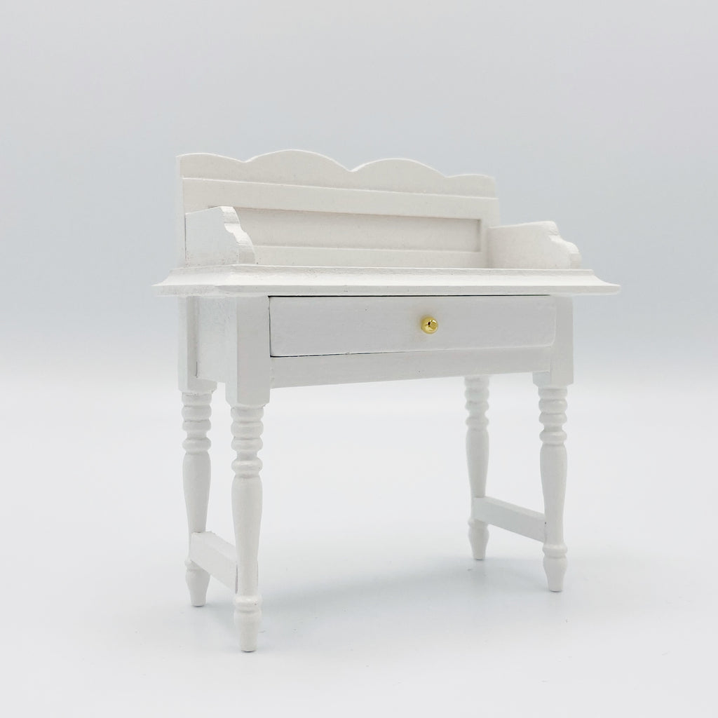 Vanity For Dollhouse in White - Life In A Dollhouse