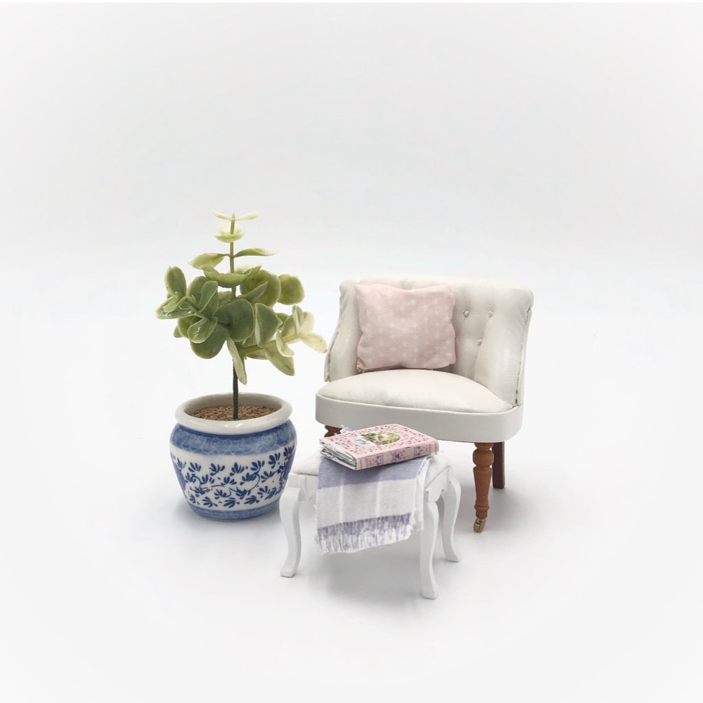 Cream Bijoux Chair For Dollhouse - Life In A Dollhouse