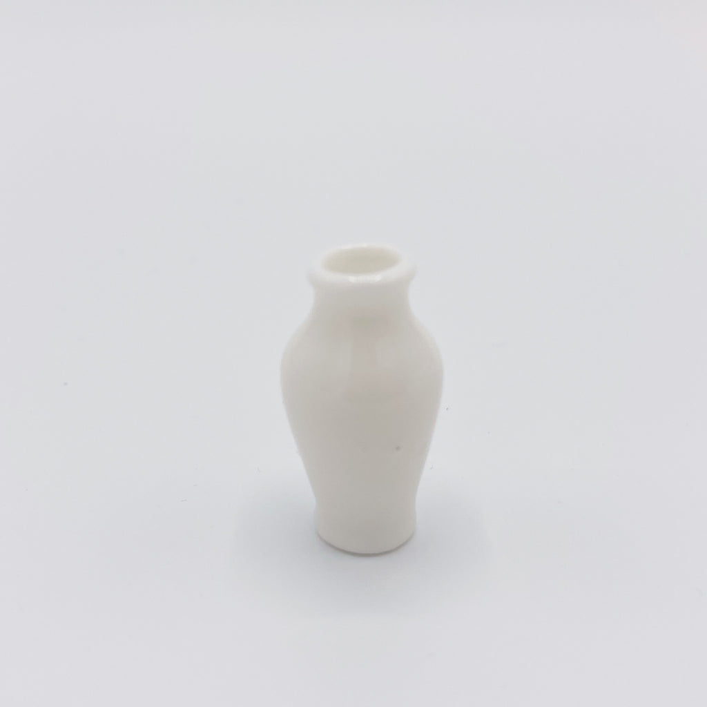 Vase in White for Dollhouse - Life In A Dollhouse