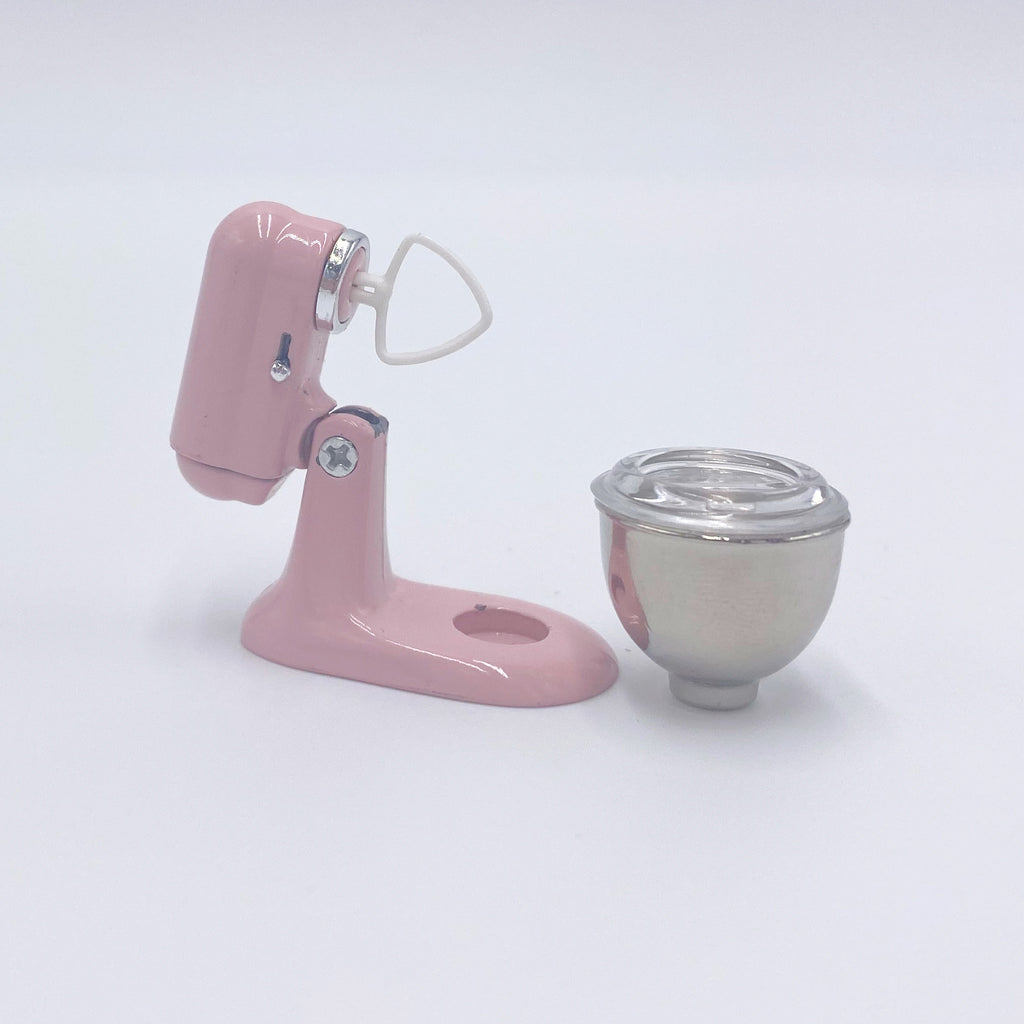 Pink Mixer for Dollhouse - Life In A Dollhouse