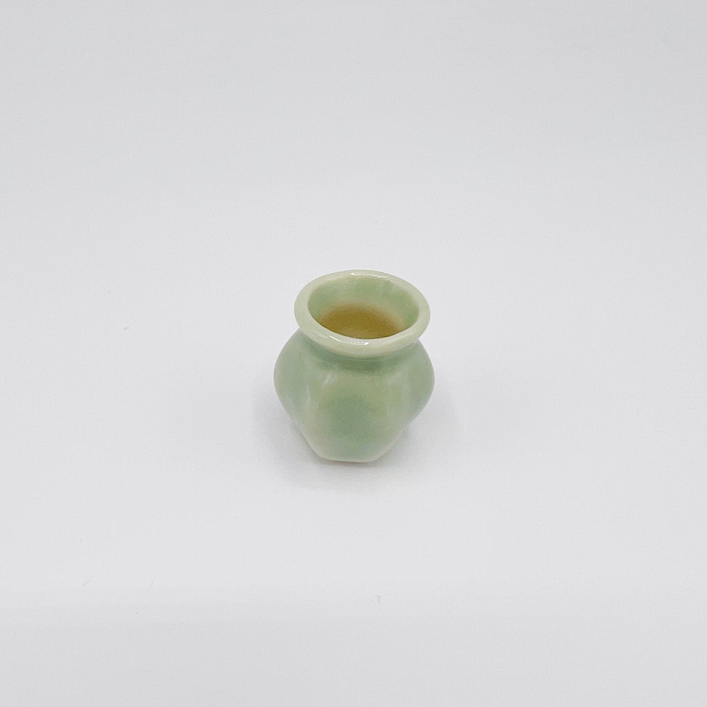 Green Vase - Dollhouse Miniature