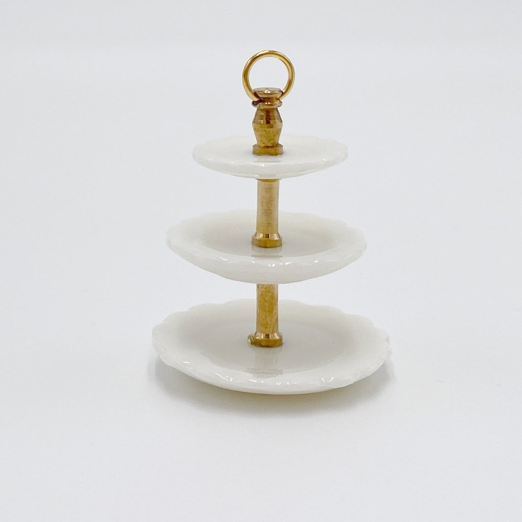 Tiered Cake Stand For Dollhouse - Life In A Dollhouse