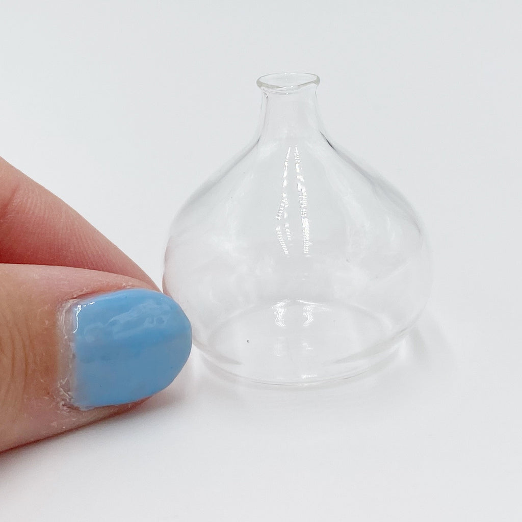 Demijohn Clear Vase For Dollhouse - Life In A Dollhouse